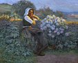 Woman in Garden